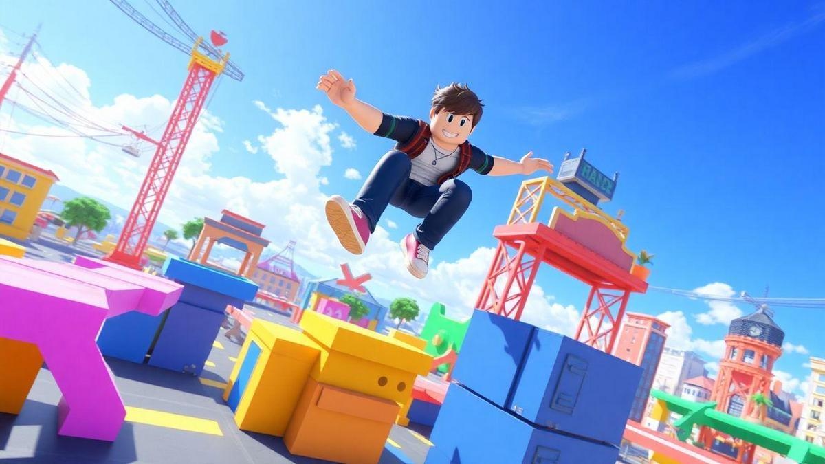 Esses mapas de parkour no Roblox são viciantes, tenta aí se for capaz.