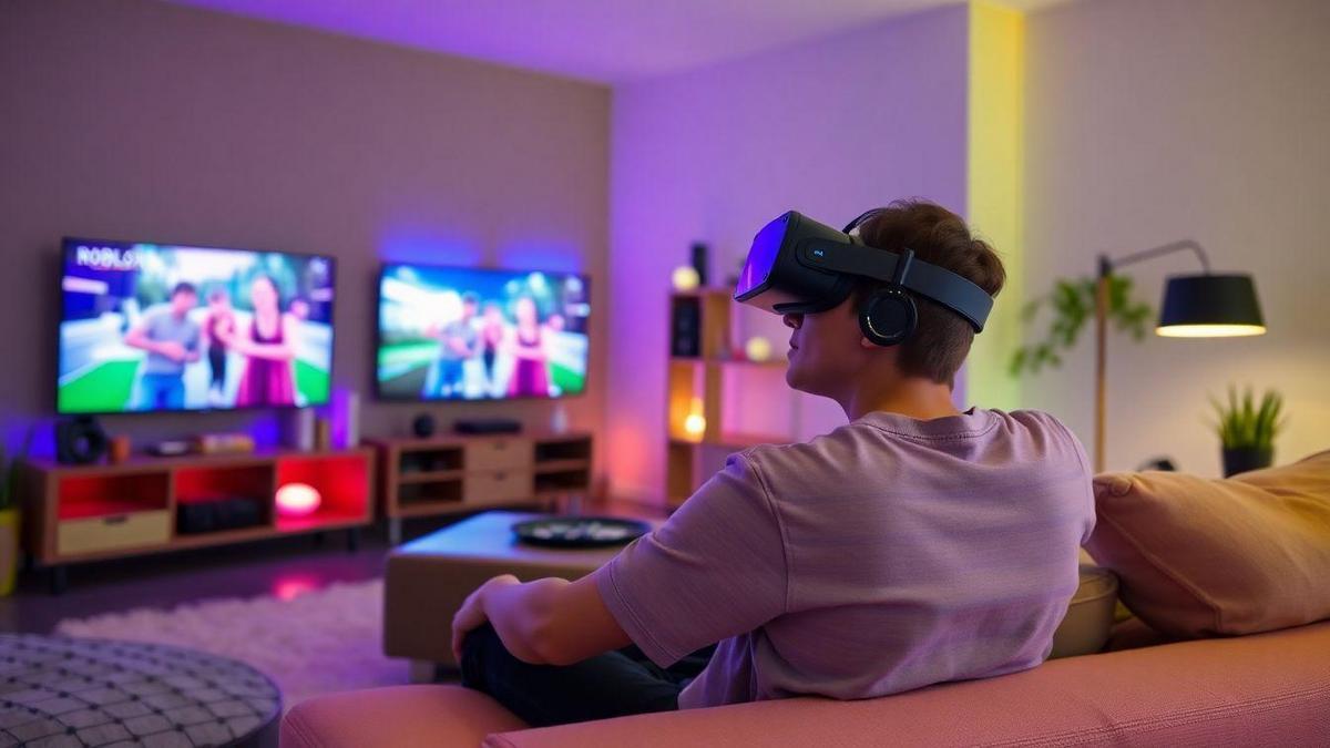 O que é a realidade virtual no Roblox?
